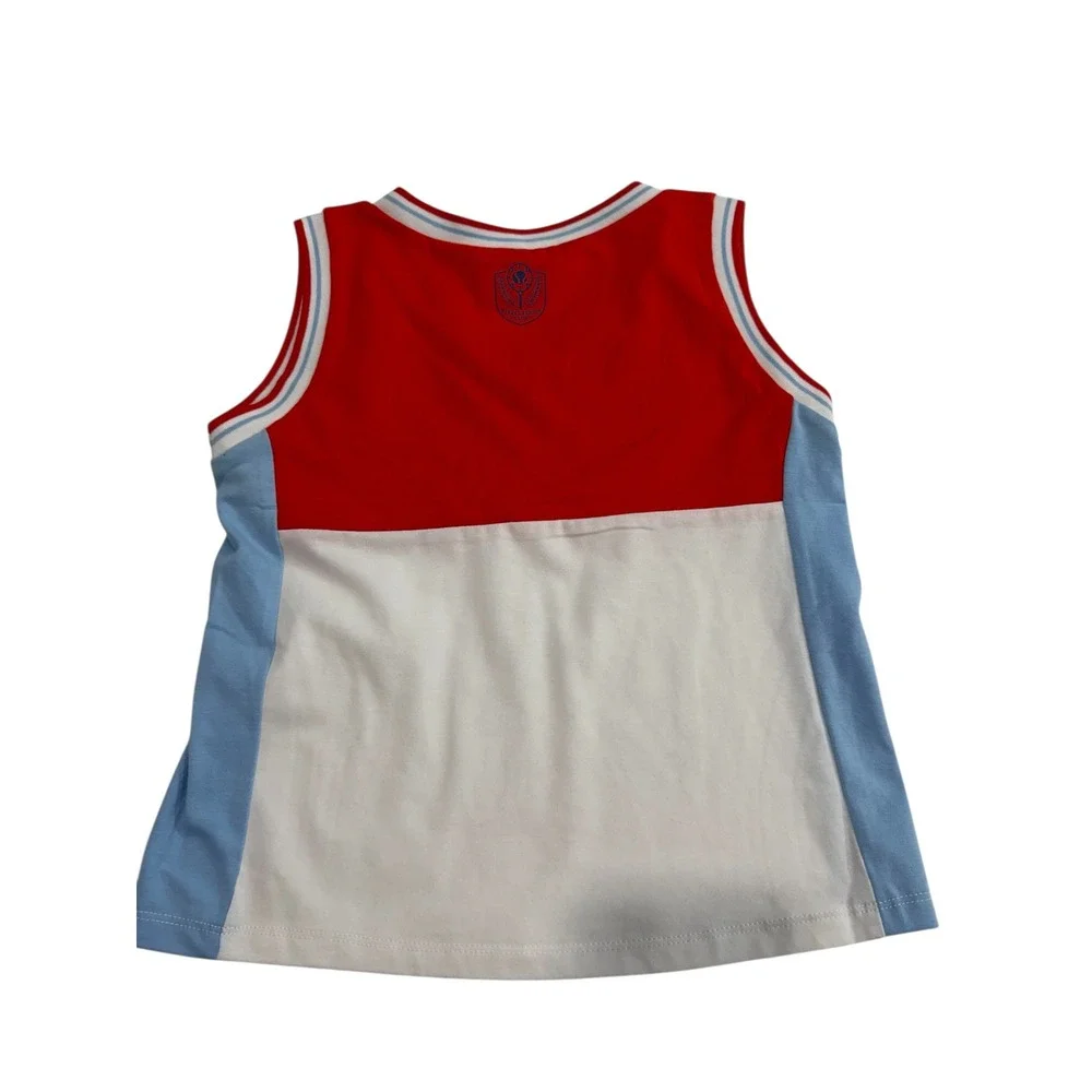 Street Tennis Club‎ Skort Set Kids XL/12 Red White Blue Sporty Tenniscore 2pc